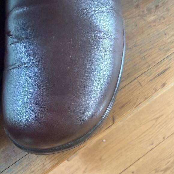 Clarks Women Bluemanor Clogs SZ 9.5 Brown Leather Comfort Classic Casual 80789 - Picture 10 of 10